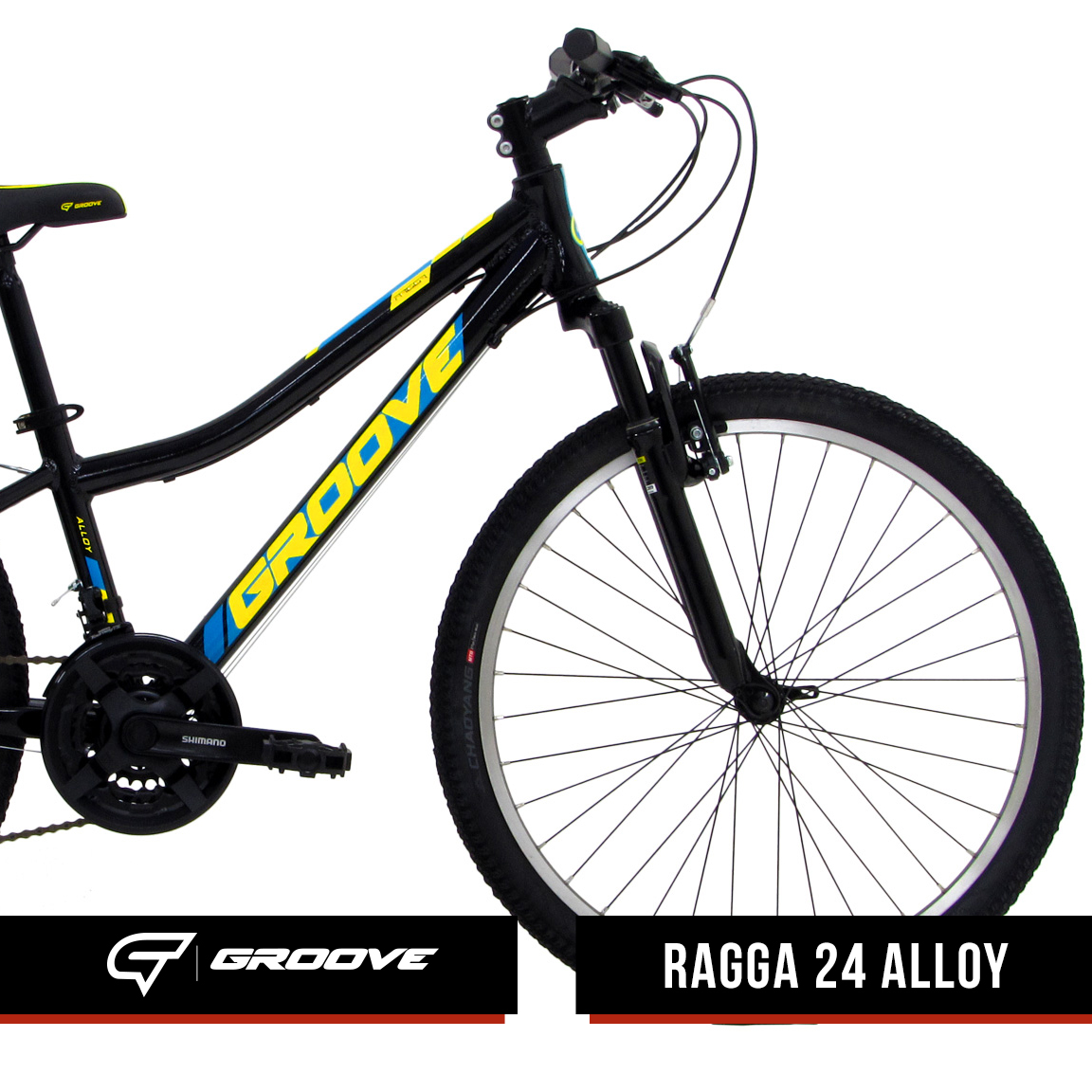 Bicicleta Infantil Aro 24 Groove Ragga Shimano 21 Velocidades