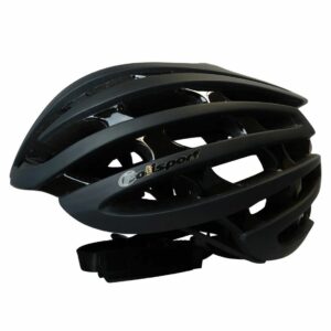 Capacete para Ciclismo Light Road Cinza Preto Tamanho 58/61 Polisport
