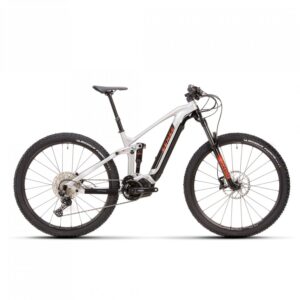 Bicicleta Elétrica Impulse E-Trail Comp 2023 Cinza Laranja