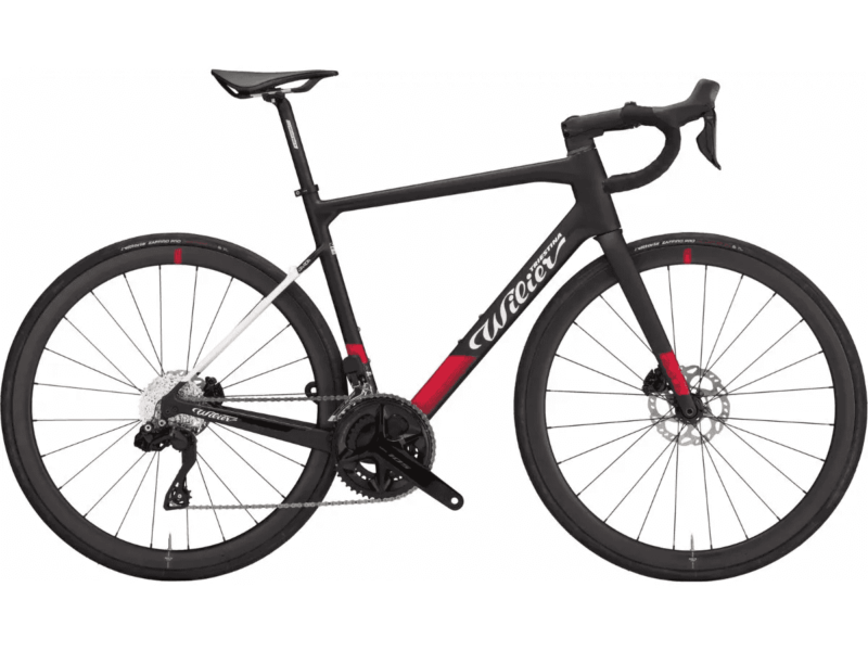 Bicicleta Wilier Garda Disc Black Red Shimano 105 RS171