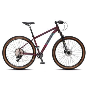 Bicicleta Mountain Bike Colli Moscow Tamanho 17 12 Velocidades Roxo Perolizado
