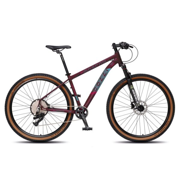 Bicicleta Mountain Bike Colli Moscow Tamanho 17 12 Velocidades Roxo Perolizado