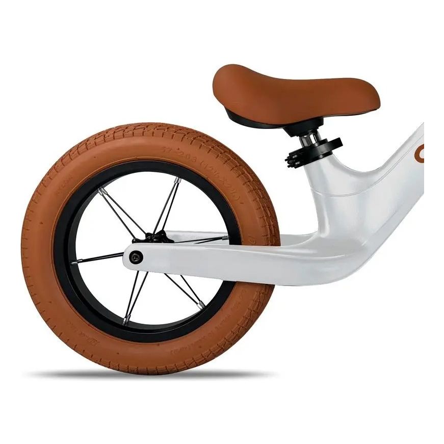 Bicicleta Infantil de Equilíbrio Colli Pitukinha Aro 12 Branco - Imagem 3
