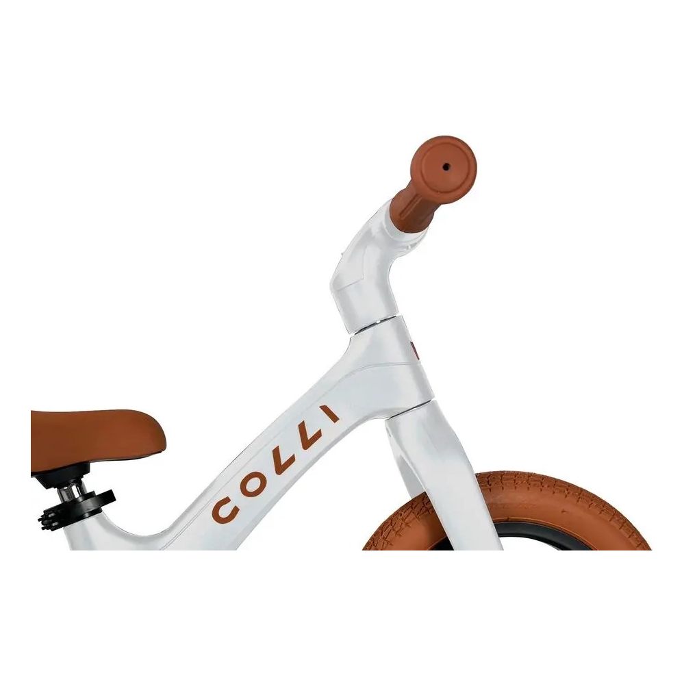Bicicleta Infantil de Equilíbrio Colli Pitukinha Aro 12 Branco - Imagem 2