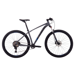 Bicicleta Oggi Mountain Bike Hacker HDS ESSA Grafite Azul Preto