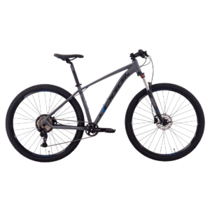 Bicicleta Oggi Mountain Bike Hacker HDS ESSA Grafite Azul Preto