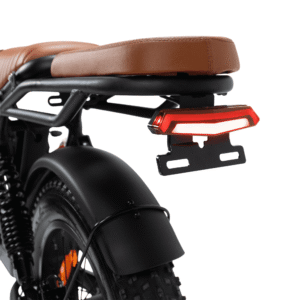 Bicicleta Elétrica Rava E-Pulse 2025 (R20 / 48V - Preta)