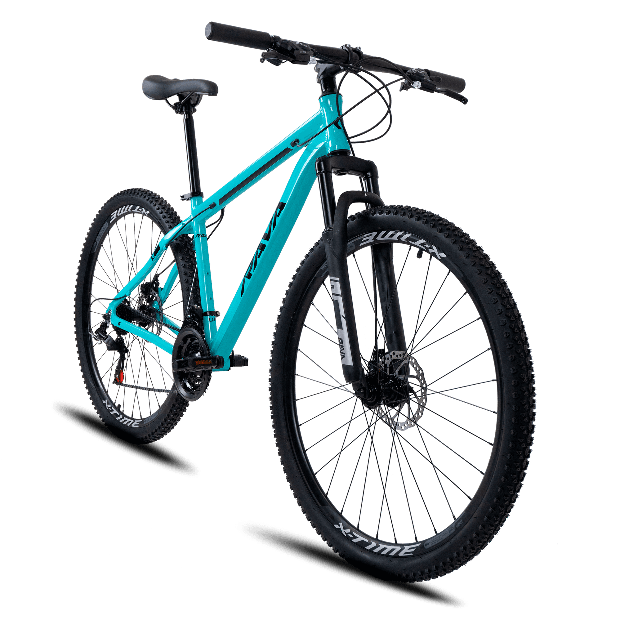 Bicicleta Rava Up Aro 29 Tamanho 17 21 Velocidades Verde Fluorescente - Imagem 2