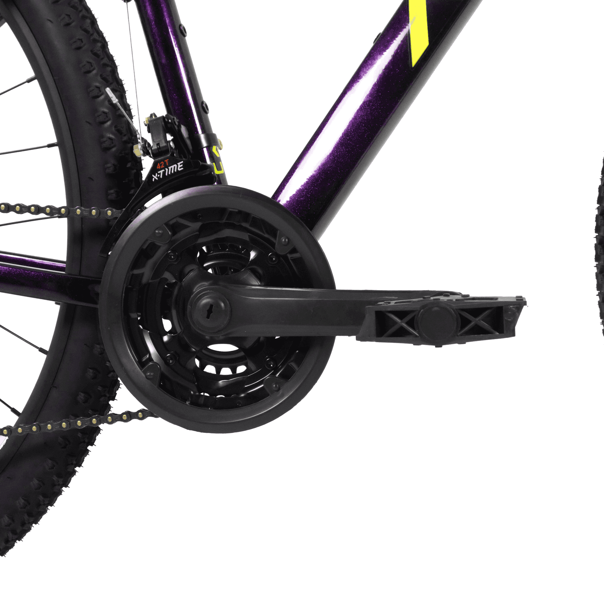 Bicicleta Rava Up Aro 29 Tamanho 17 21 Velocidades Roxo - Imagem 5