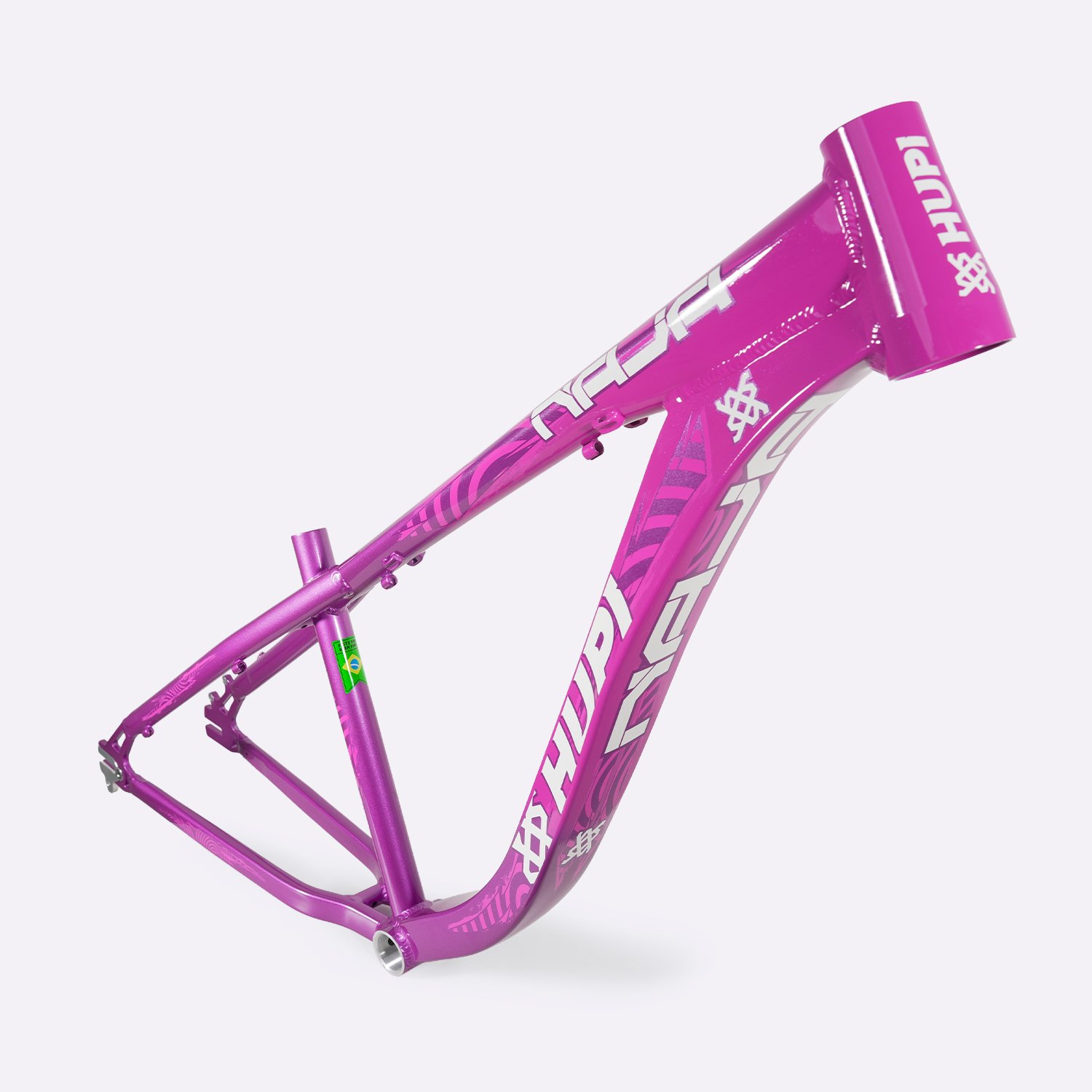 Quadro HUPI Naja V10 – Gancheira Horizontal Roxo Rosa