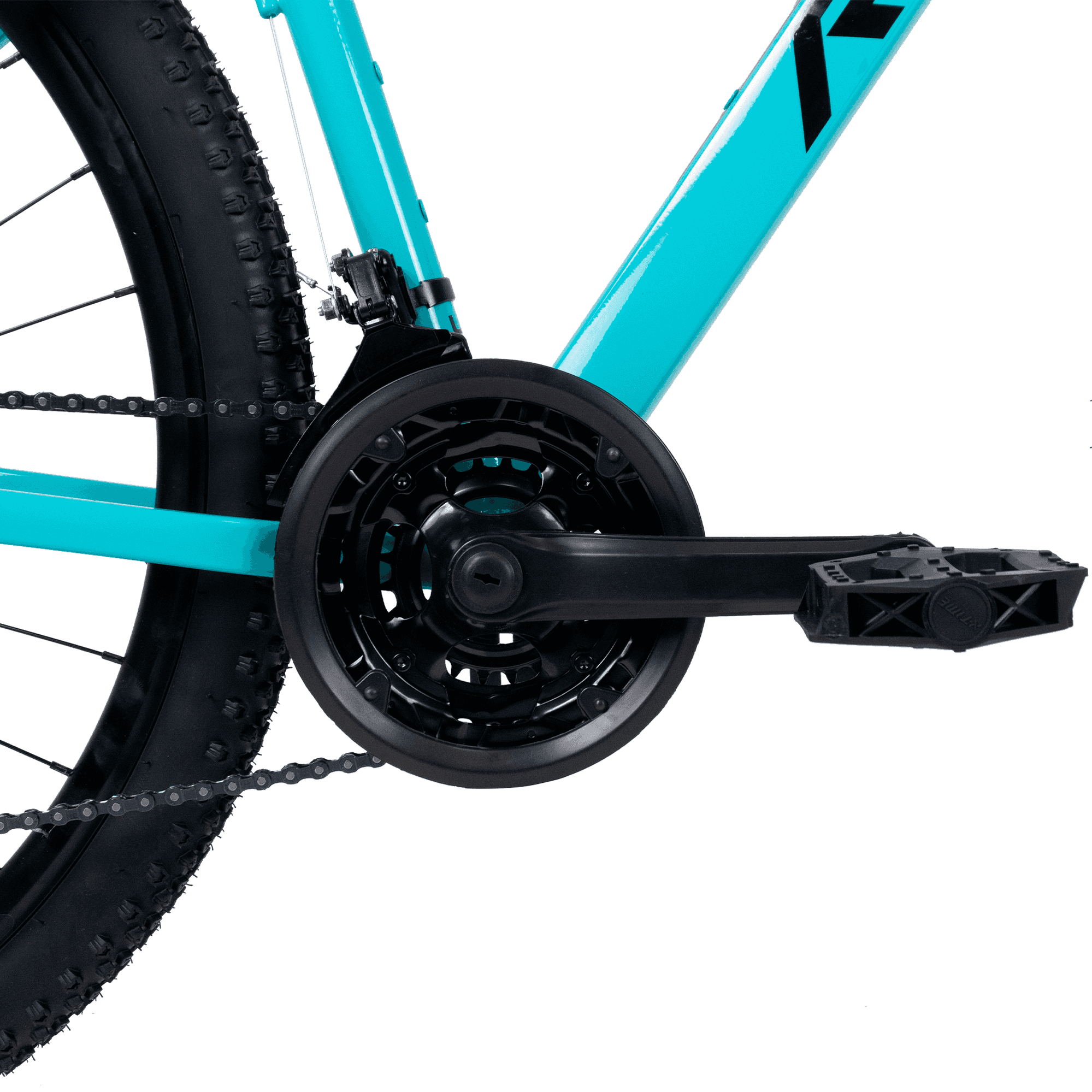 Bicicleta Rava Up Aro 29 Tamanho 17 21 Velocidades Verde Fluorescente - Imagem 7