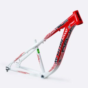 Quadro HUPI Naja V10 – Gancheira Horizontal Branco Vermelho