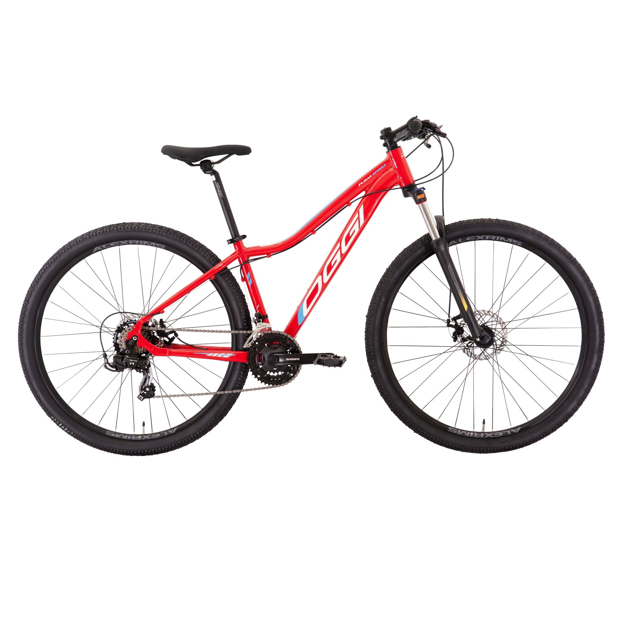 Bicicleta Oggi Float Sport R29/T15,5/21v Tourney Vermelho Branco Azul