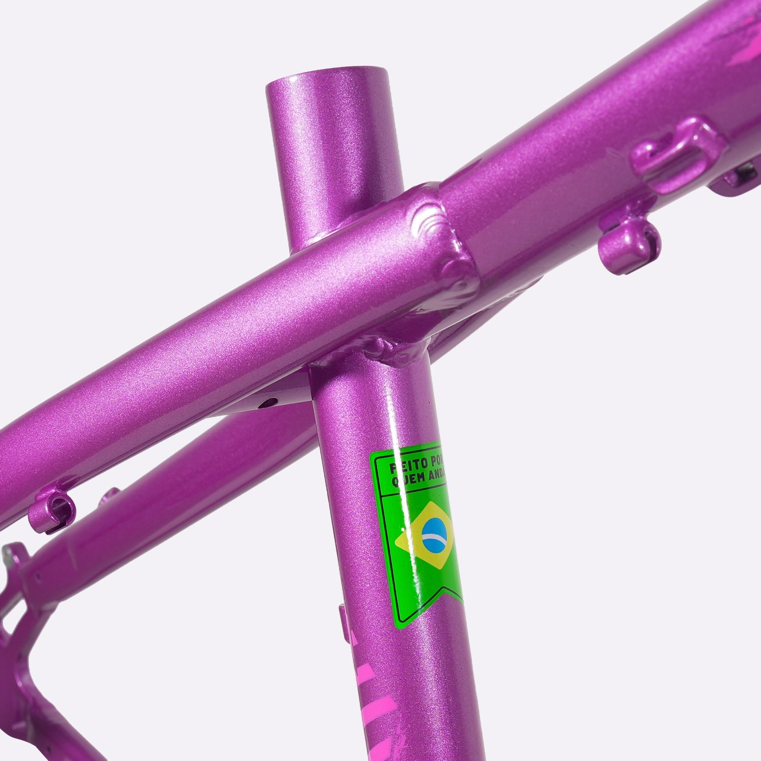 Quadro HUPI Naja V10 – Gancheira Horizontal Roxo Rosa - Imagem 2